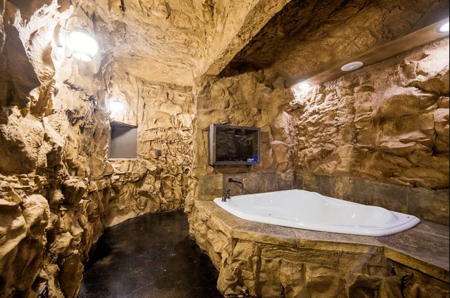Hobbit Cave Bathroom
