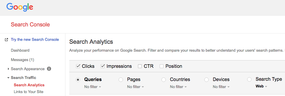 Use Google Search Console for Keyword Insights